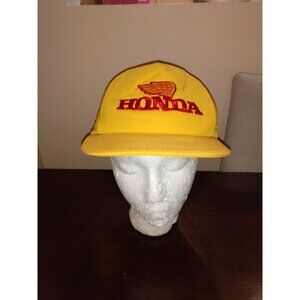 Vintage Honda Goldwing Snapback Hat Mesh Trucker One Size